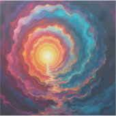 Sticker Chromatic Singularity - Square Vinyl (Devant)