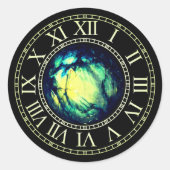 Sticker Chrono Mistica - Labradorite verte (B) (Devant)