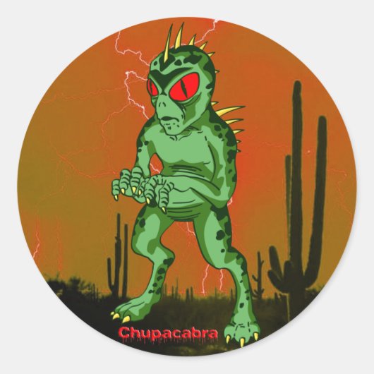 Sticker Chupacabra (Devant)
