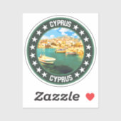 Sticker Chypre (Feuille)