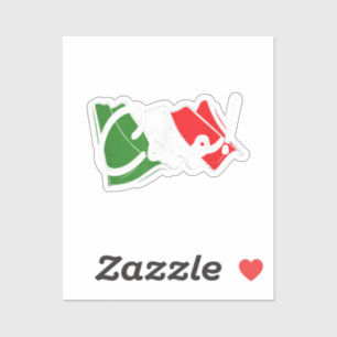 Sticker Ciao! - Italien et Européen Venise Scooter et La