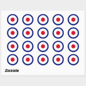 Sticker cible Mod (Feuille)