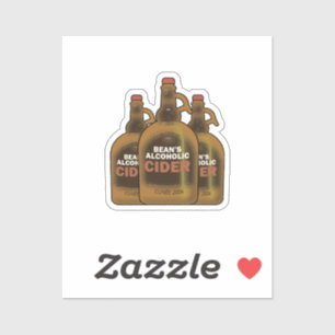 Sticker Cidre de haricot