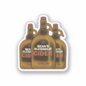 Sticker Cidre de haricot (Recto)