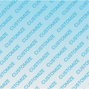 Sticker Ciel bleu (couleur changeable) Motif Ombre et text