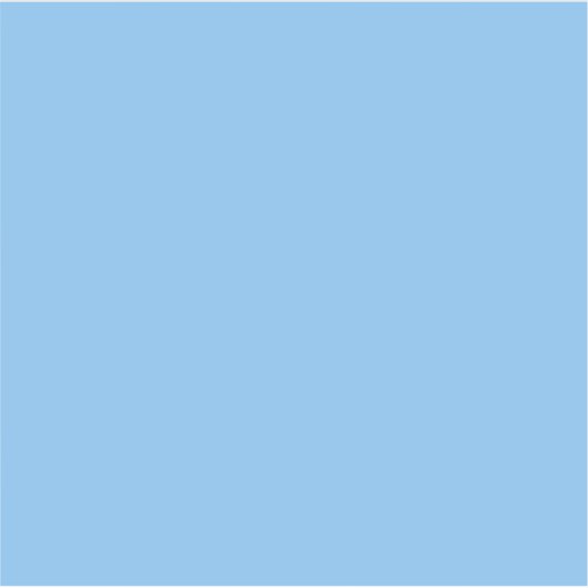 Sticker Ciel bleu (couleur solide) Aero (Devant)