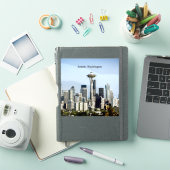 Sticker Ciel de Seattle, Washington (Couverture iPad)