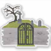 Sticker Cimetière (Devant)