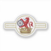 Sticker Cimier des chemins de fer britanniques "Ferret and (Devant)