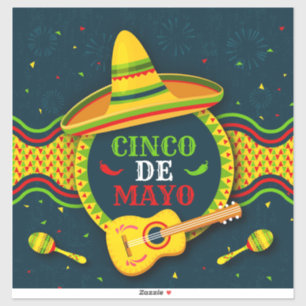 Sticker Cinco De Mayo