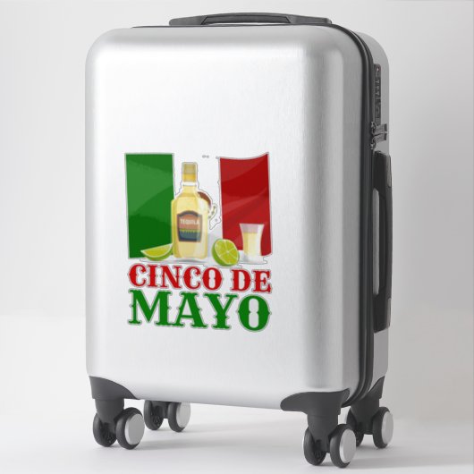 Sticker Cinco De Mayo (Sur valise)