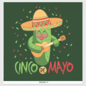 Sticker Cinco De Mayo (Feuille)