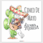 Sticker Cinco De Mayo (Feuille)