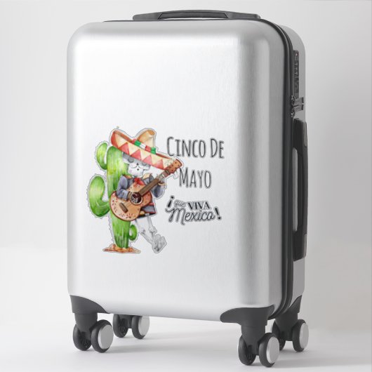 Sticker Cinco De Mayo (Sur valise)