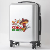 Sticker Cinco De Mayo (Sur valise)