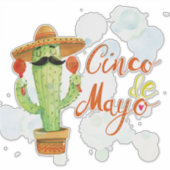 Sticker Cinco De Mayo (Devant)