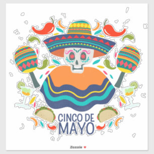 Sticker Cinco De Mayo
