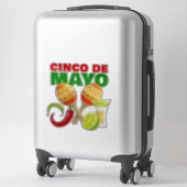 Sticker Cinco De Mayo (Sur valise)
