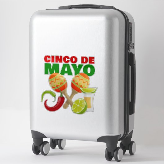 Sticker Cinco De Mayo (Sur valise)