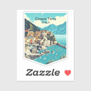 Sticker Cinque Terre Italie, Voyage