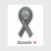 Sticker Cinta de luto valencia dana ribbon (Feuille)