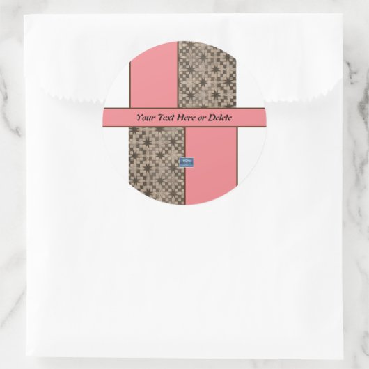 Sticker Circle (Peach LED S.C.C.)RFPMDesigns ©️ 20 (Sac)