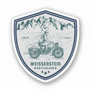Sticker circuit moto Weissenstein jura Alpes suisses–alpes