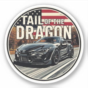 Sticker Circuit Tail of the Dragon Deals Gap road trip en