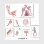 Sticker Circus Town (Feuille)