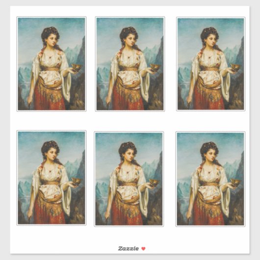 Sticker Cirque de Jean Jules Bardin (1875) (Feuille)