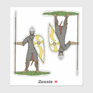 Sticker Cirque médiévale Norman Knight 1066