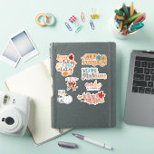 Sticker Citation Bienvenue Saison Automne ensemble 7 (Couverture iPad)