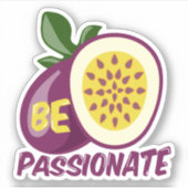 Sticker Citation créative motivante Passionfruit (Devant)
