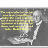 Sticker Citation de Rudolf Diesel (Devant)