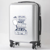 Sticker Citation des femmes de Jesus et Pickleball (Sur valise)