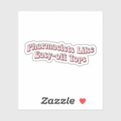 Sticker Citation des meilleurs pharmaciens (Feuille)