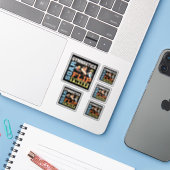 Sticker Citation Gymnastique Garçons - Tourner Tourner (Ordinateur portable avec iPhone)