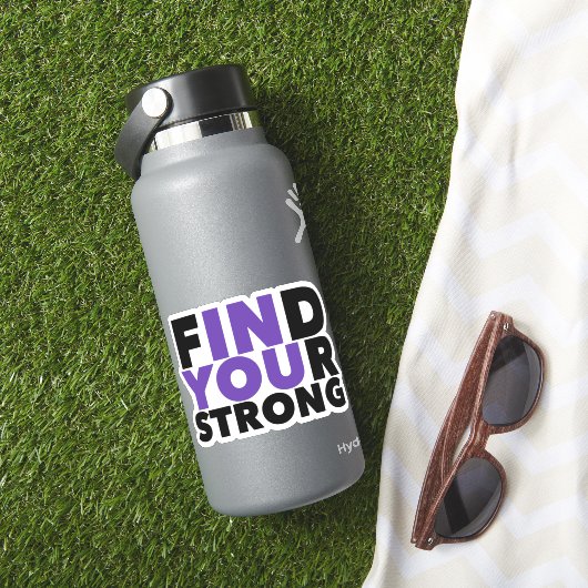 Sticker Citation motivationnelle forte (HydroFlask Insitu)