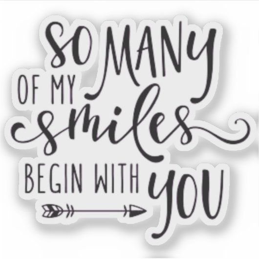 Sticker Citation Noire significative (Devant)