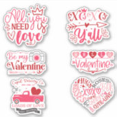 Sticker Citations de la Saint Valentin (Devant)