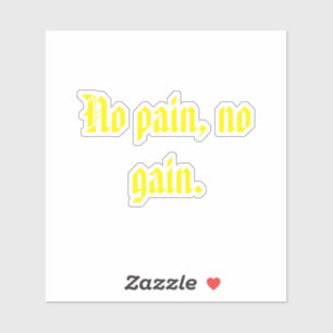 Sticker citations de motivation pour salle de sport