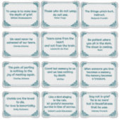 Sticker Citations douloureuses dans le cadre du coin Rose (Devant)