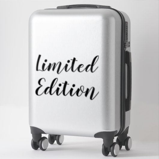 Sticker Citations et déclarations de typographie en éditio (Sur valise)