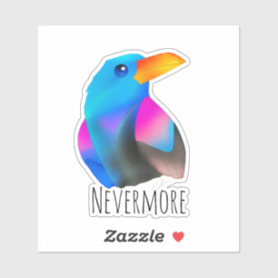 Sticker Citer le Corbeau