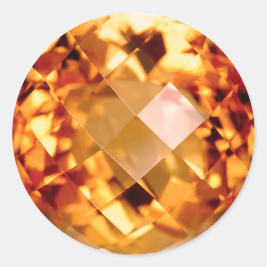 Sticker Citrine Orange (Devant)