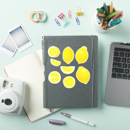 Sticker citron (Couverture iPad)