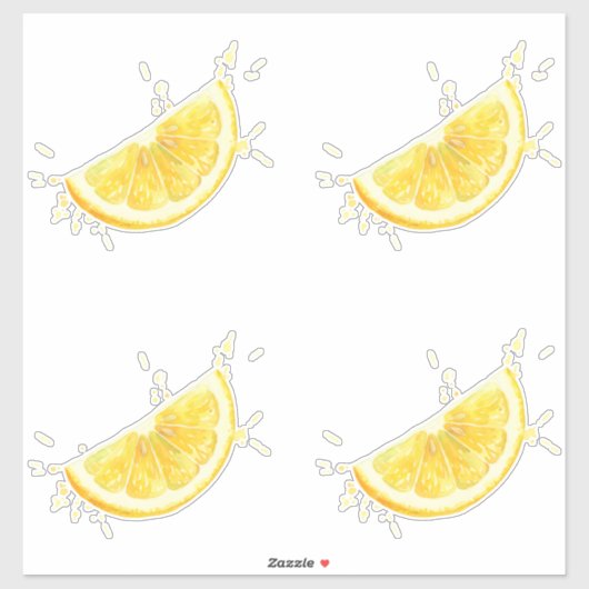 Sticker Citron (Feuille)