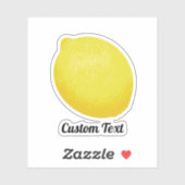 Sticker Citron (Feuille)