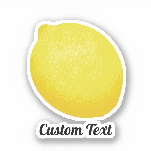 Sticker Citron (Devant)