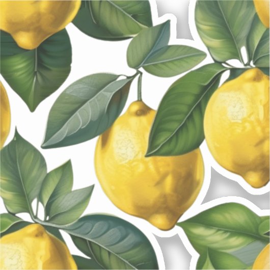 Sticker Citron vert (Recto)